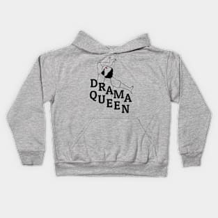 Drama Queen Dramatic People Kids Hoodie